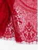 Floral Cut-Out Lace Design Scarf 